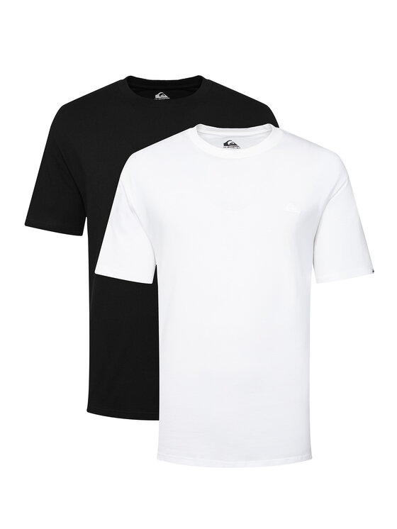 Quiksilver Комплект тениски Salt Water EQYZT08203 Цветен Regular Fit цвят на ниска цена