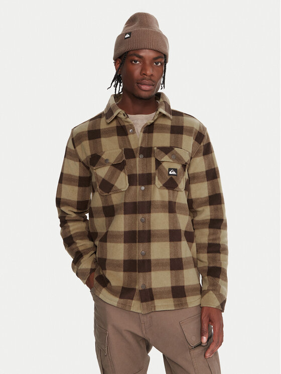 Quiksilver Преходно яке Bering Strait EQYPF03075 Бежов Regular Fit цвят на ниска цена