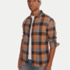 Quiksilver Риза Motherfly Plaid EQYWT04642 Сив Regular Fit цвят на ниска цена