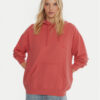 Quiksilver Суитшърт Esential Hoodie EQWFT03191 Коралов Regular Fit цвят на ниска цена