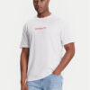 Quiksilver Тишърт Dna Clicker Tee EQYZT08207 Бял Comfort Fit цвят на ниска цена