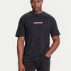Quiksilver Тишърт Dna Clicker Tee EQYZT08207 Черен Comfort Fit цвят на ниска цена