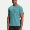 Quiksilver Тишърт EQYZT08174 Зелен Regular Fit цвят на ниска цена