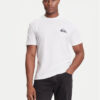 Quiksilver Тишърт EQYZT08181 Бял Regular Fit цвят на ниска цена