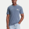 Quiksilver Тишърт EQYZT08181 Син Regular Fit цвят на ниска цена