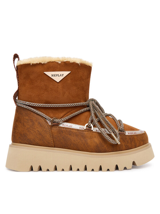 REPLAY Апрески GWF2H.000.C0018T Кафяв цвят на ниска цена