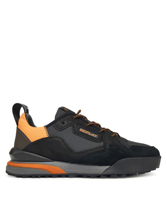 REPLAY Сникърси Field M Sc GMSG9 .000.C0001L Черен цвят на ниска цена