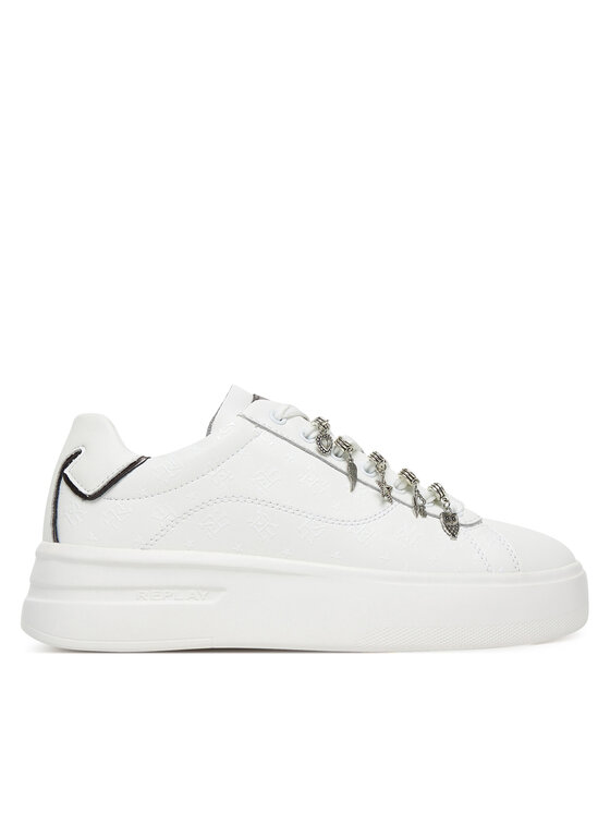 REPLAY Сникърси GWZ4N .000.C0025L Бял цвят на ниска цена