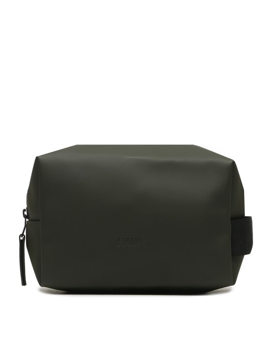 Rains Несесер Wash Bag Small W3 15580 Зелен цвят на ниска цена