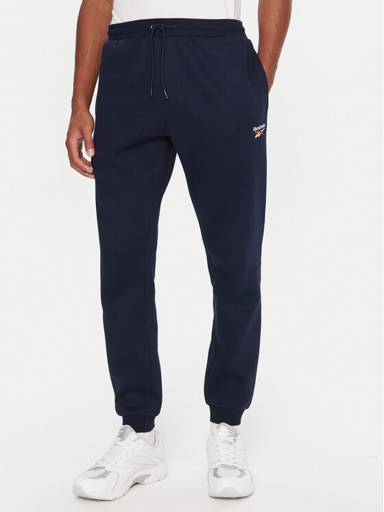 Reebok Долнище анцуг RK25146CCM Тъмносин Regular Fit цвят на ниска цена