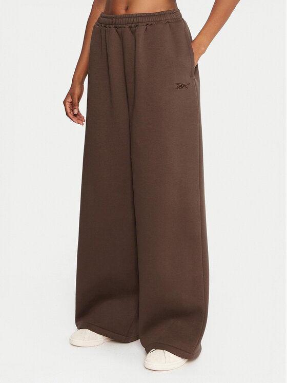 Reebok Долнище анцуг Reebok X Ewa Chodakowska RK25306CCW Кафяв Regular Fit цвят на ниска цена