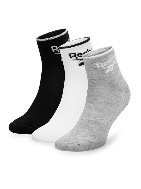 Reebok Дълги чорапи R0362-SS24 (3-pack) Цветен цвят на ниска цена