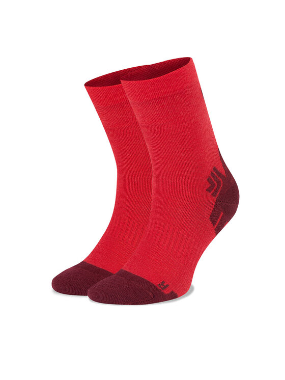 Reebok Дълги чорапи R0401-SS24 (1- pack) Червен цвят на ниска цена