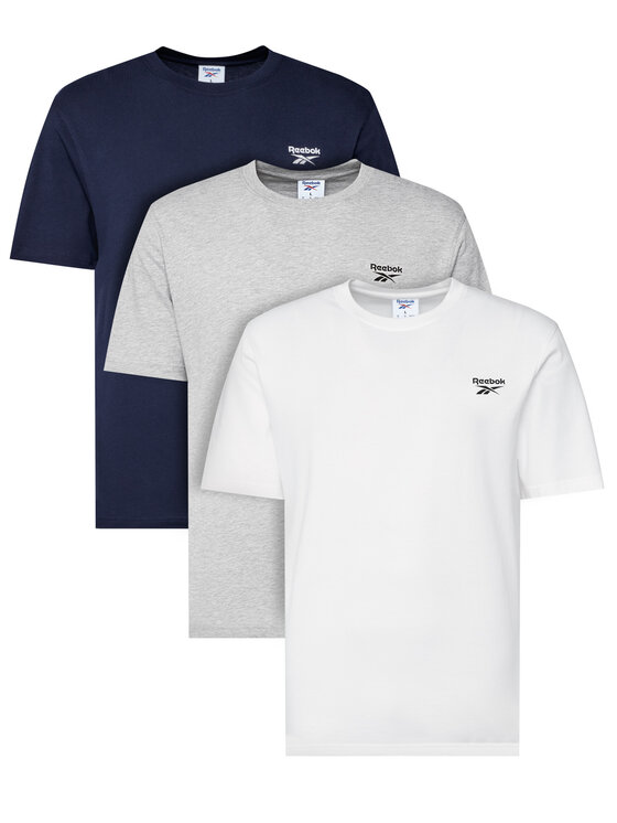 Reebok Комплект тениски Warnock RK25192CCM Цветен Regular Fit цвят на ниска цена