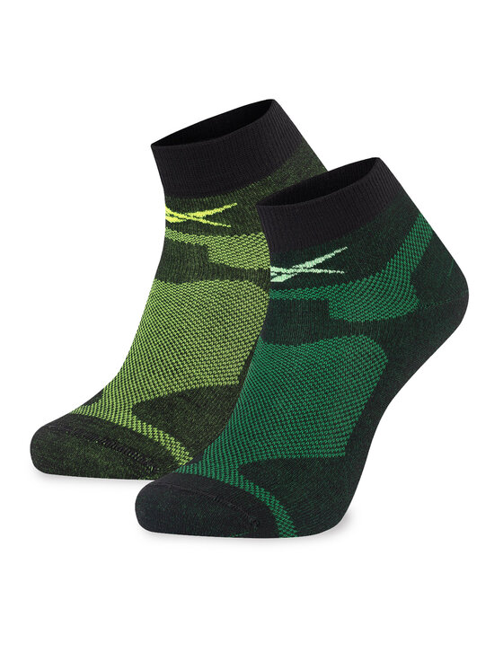 Reebok Къси чорапи R0403-SS24 (2-pack) Черен цвят на ниска цена