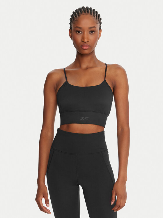 Reebok Спортен сутиен Reebok X Ewa Chodakowska RK25310CCW Черен цвят на ниска цена
