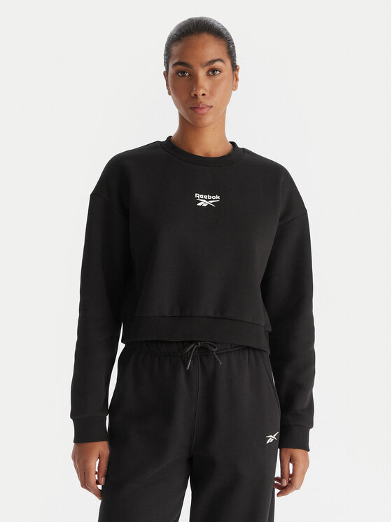 Reebok Суитшърт Hazel RK25172CCW Черен Regular Fit цвят на ниска цена