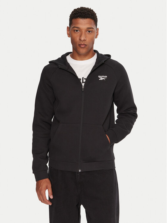 Reebok Суитшърт RK25148CCM Черен Regular Fit цвят на ниска цена