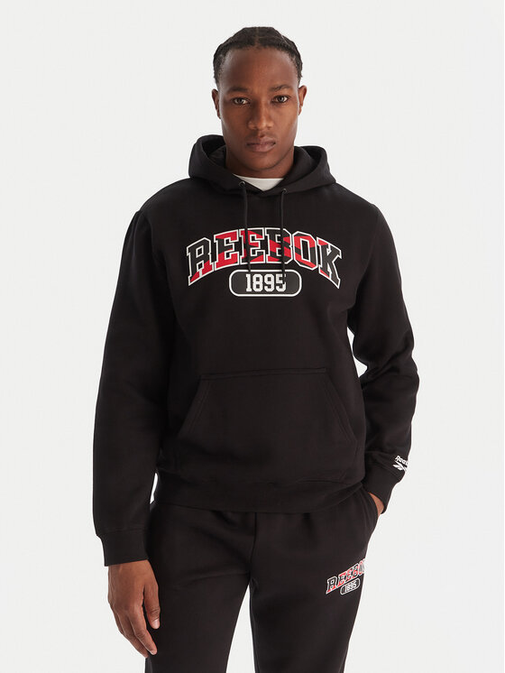 Reebok Суитшърт RK25150CCM Черен Regular Fit цвят на ниска цена