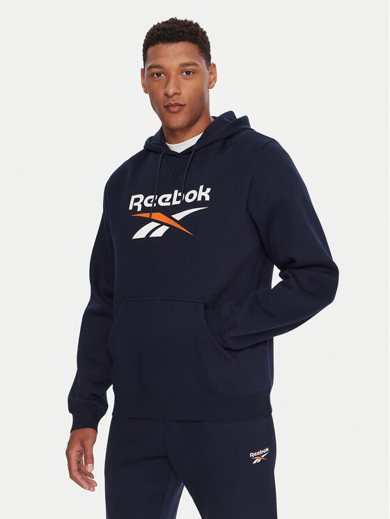 Reebok Суитшърт RK25151CCM Тъмносин Regular Fit цвят на ниска цена