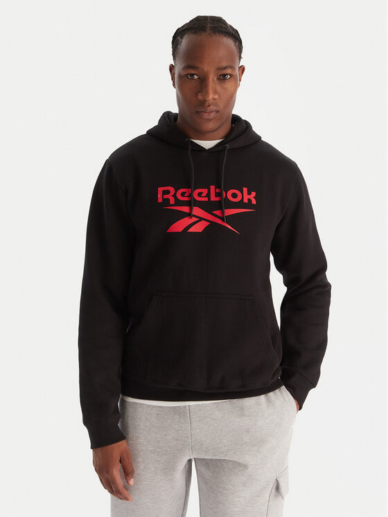 Reebok Суитшърт RK25152CCM Черен Regular Fit цвят на ниска цена