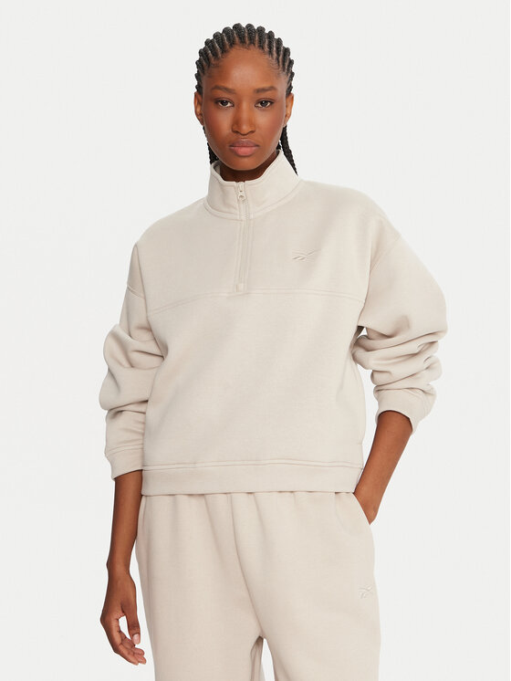 Reebok Суитшърт Reebok X Ewa Chodakowska RK25305CCW Бежов Regular Fit цвят на ниска цена