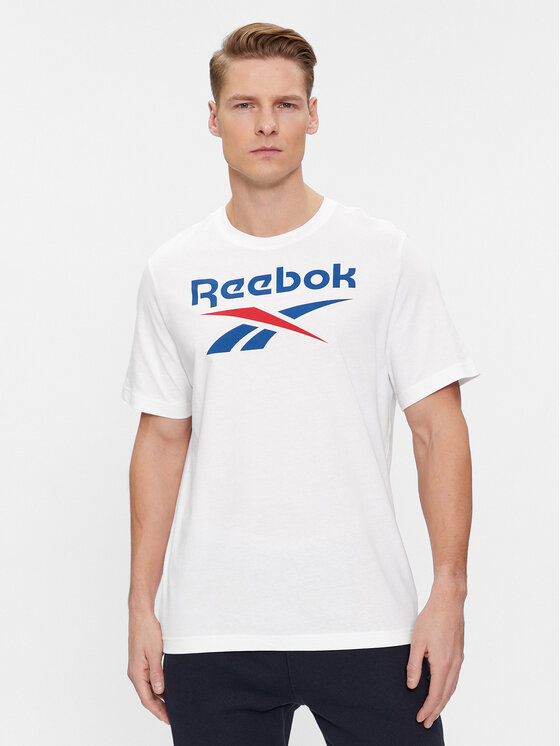 Reebok Тишърт IM1619 Бял цвят на ниска цена