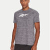 Reebok Тишърт Vector Standard RK25179CCM Сив Regular Fit цвят на ниска цена