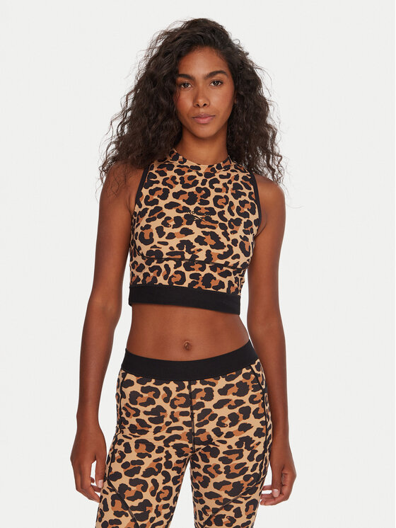 Reebok топ Selhurst RK25163CCW Бежов Slim Fit цвят на ниска цена