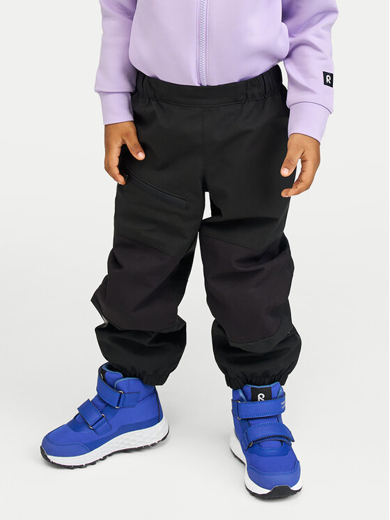 Reima Outdoor панталони Oikotie 5100010B Черен Regular Fit цвят на ниска цена