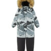 Reima Зимен детски гащеризон Kipina 5100040C Сив Regular Fit цвят на ниска цена