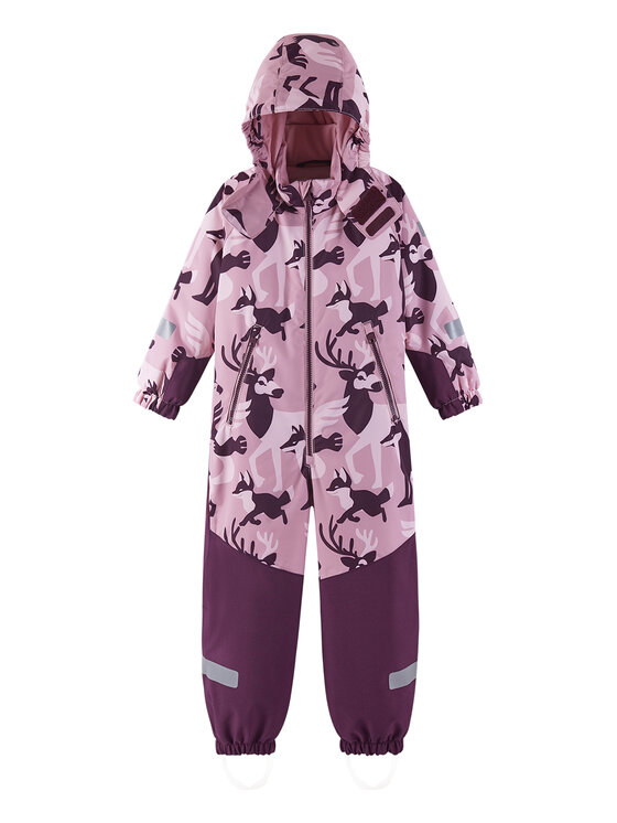 Reima Зимен детски гащеризон Kurikka 5100131B Розов Regular Fit цвят на ниска цена