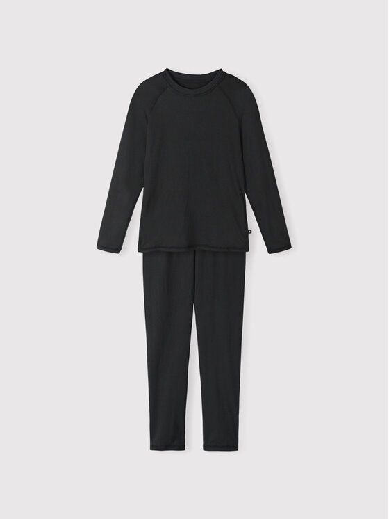 Reima Комплект термобельо Sportti 5200034A Черен Slim Fit цвят на ниска цена
