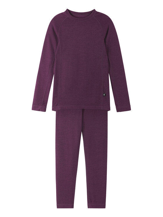 Reima Комплект термобельо Taitoa 5200030C Виолетов Regular Fit цвят на ниска цена