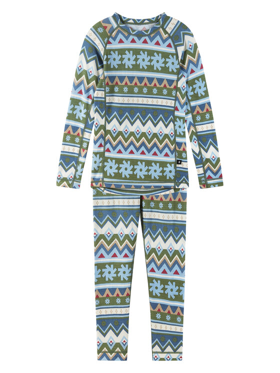 Reima Комплект термобельо Taitoa 5200030D Цветен Regular Fit цвят на ниска цена