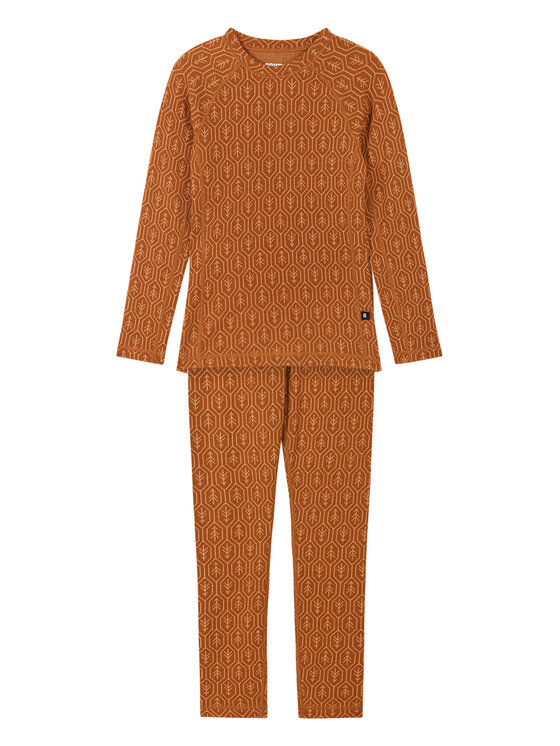 Reima Комплект термобельо Taival 5200032A Бежов Slim Fit цвят на ниска цена