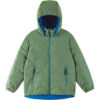 Reima Пухено яке Fossila 5100058B Зелен Regular Fit цвят на ниска цена