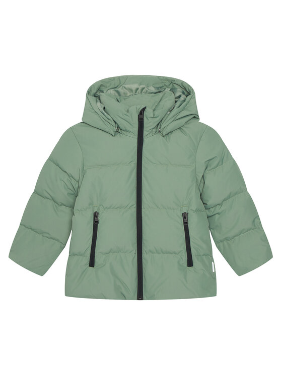 Reima Пухено яке Paimio 5100282A Зелен Regular Fit цвят на ниска цена