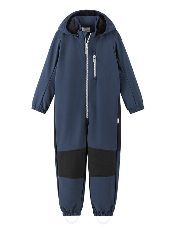 Reima Софтшел гащеризон Nurmes 5100007B Тъмносин Regular Fit цвят на ниска цена