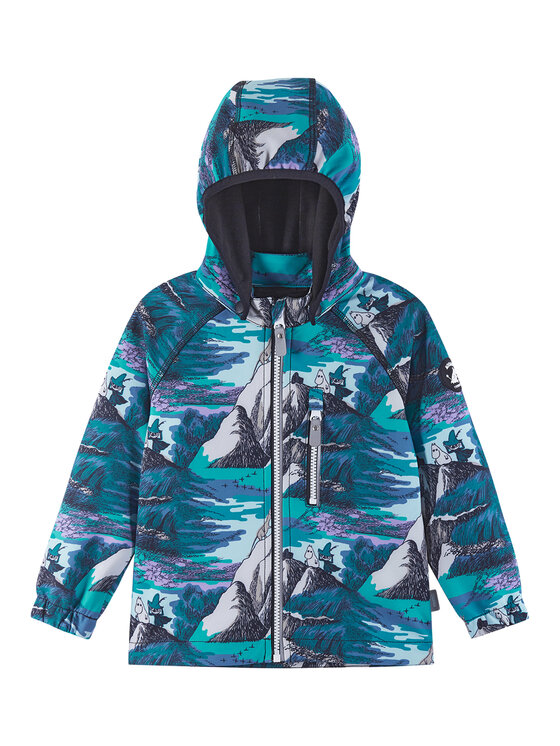 Reima Яке softshell Moomin Vantti 5100009E Цветен Regular Fit цвят на ниска цена