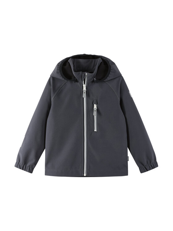 Reima Яке softshell Vantti 5100009C Черен Regular Fit цвят на ниска цена