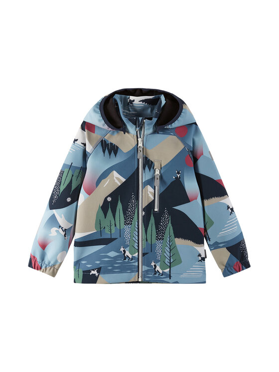 Reima Яке softshell Vantti 5100009D Тъмносин Regular Fit цвят на ниска цена