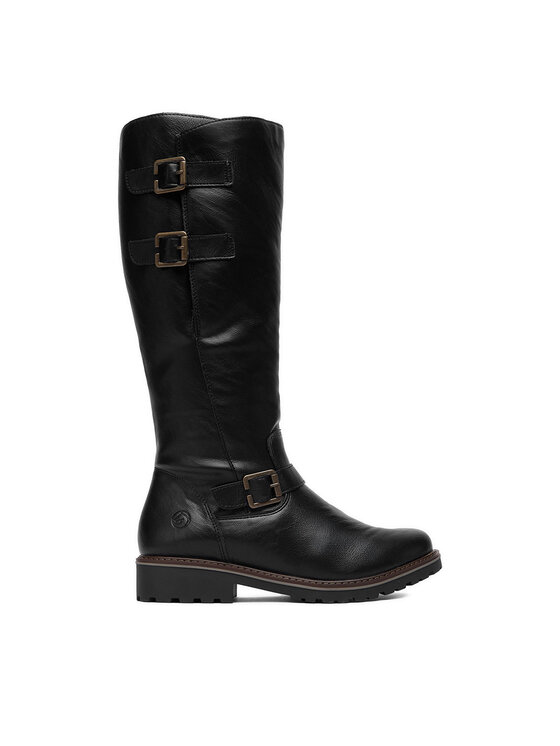 Remonte Ботуши CEO-R6590-01 Черен цвят на ниска цена