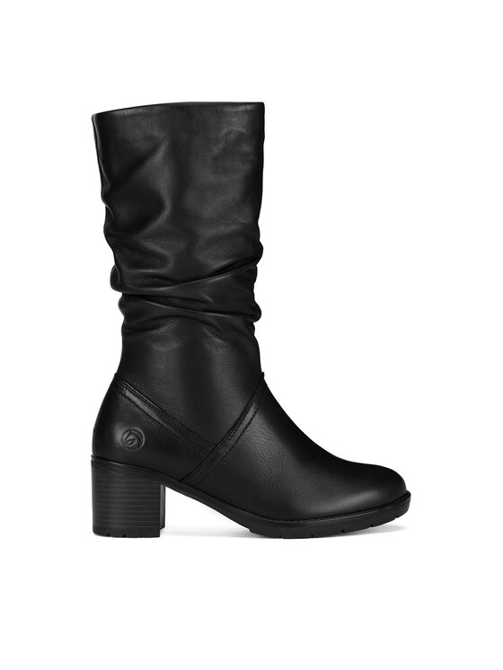 Remonte Ботуши D2A70-00 Черен цвят на ниска цена