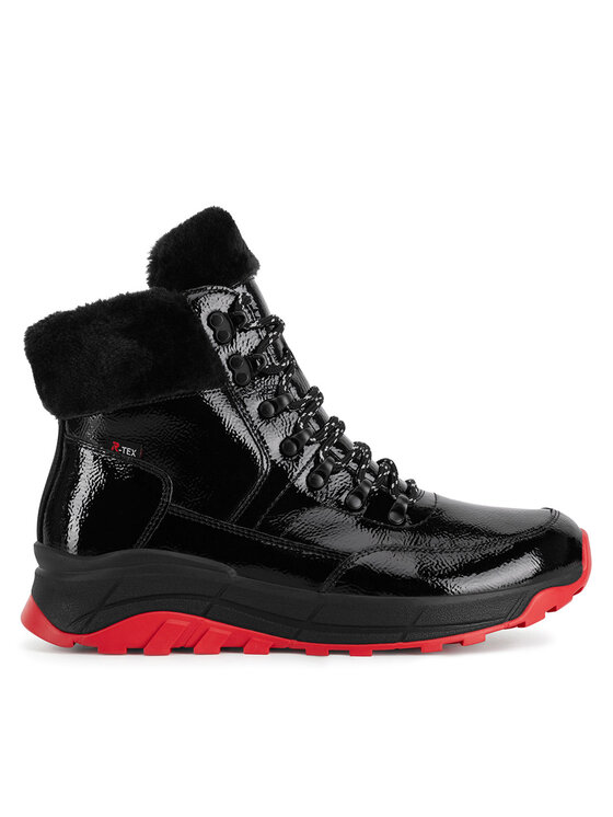 Rieker Revolution Lifestyle Зимни обувки W0063-01 Черен цвят на ниска цена
