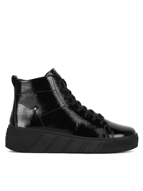 Rieker Revolution Lifestyle Зимни обувки W0561-01 Черен цвят на ниска цена