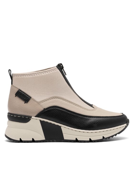 Rieker Боти N6352-60 Бежов цвят на ниска цена