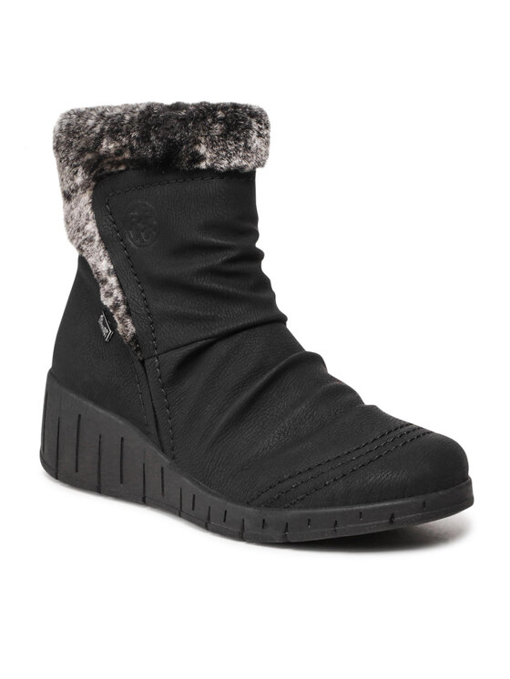 Rieker Боти Y1361-00 Черен цвят на ниска цена