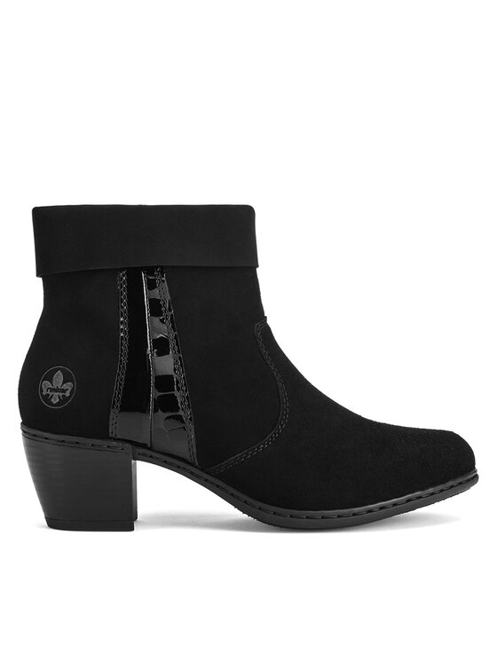 Rieker Боти Y2152-00 Черен цвят на ниска цена