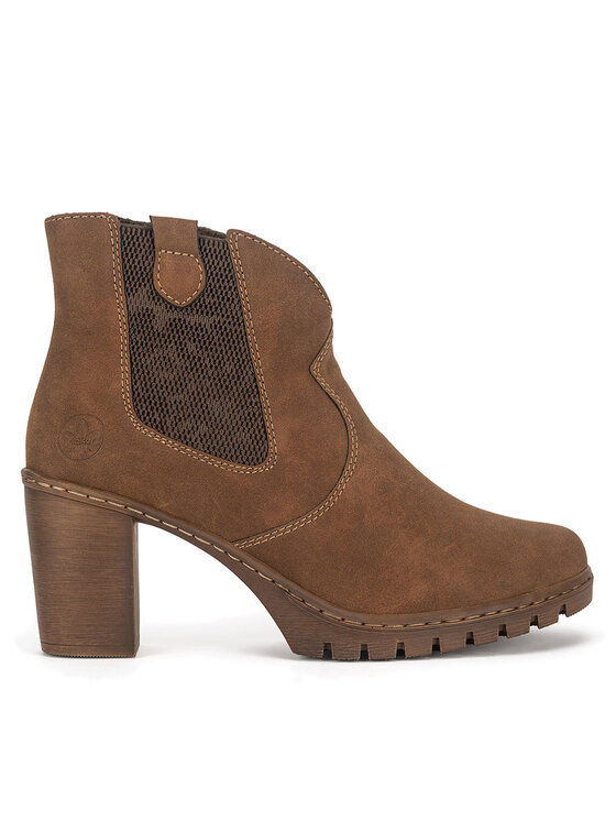 Rieker Боти Y2554-24 Кафяв цвят на ниска цена